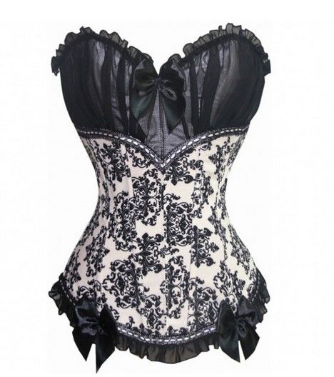 *ESGOTADO! CUPOM DE DESCONTO! Corselet Rainha Vitória - Cód. GT1399