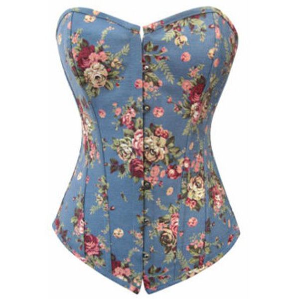 Corselet Floral - Cód. GT1394