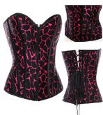 PROMOÇÃO: Corselet preto e rosa - Cód. GT0841