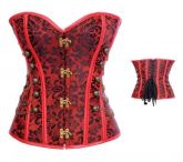 Corselet Medieval vermelho SILVIANE MOON- Categoria: LUXO! Cód. GT zg008