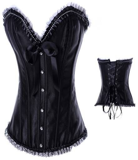 Corselet preto - Cód. GT  1923