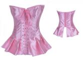 Corselet rosa pregueado - GT 2929