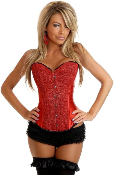 Corselet vermelho - Cód. SFO 5206