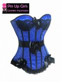 Corselet azul - Cód. GT1366