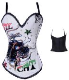 Corselet branco CAT- Cód. GT 3308