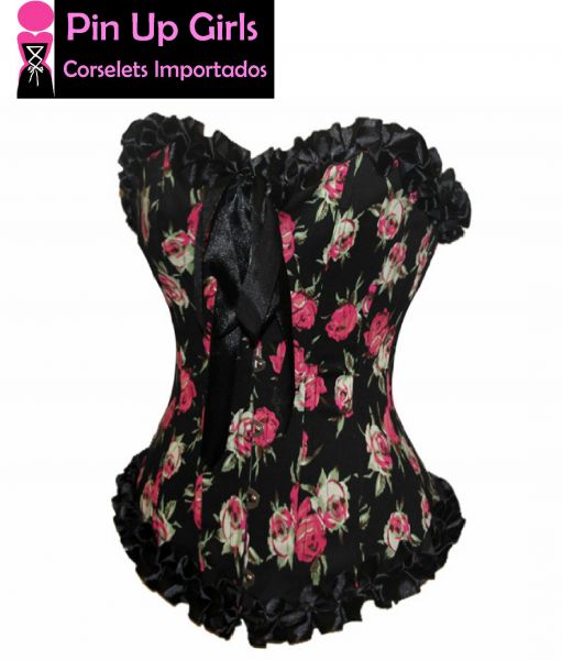 Corselet floral - GT1481