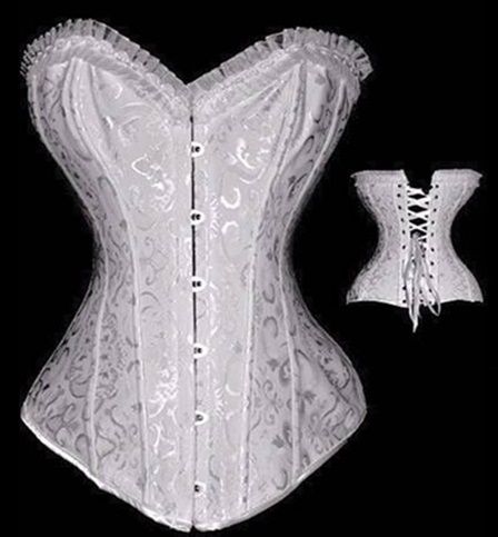 Corselet branco - Cód. GTzz002