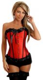 Corselet vermelho - Cód. GT1918