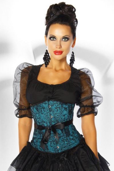 Corselet verde - Cód. GTzg015