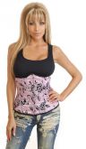 Corselet rosa floral - Cód. GT zz0034