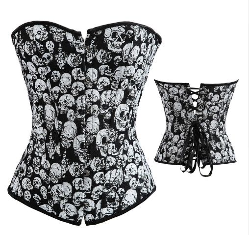 *Corselet Caveiras - Cód. TBC  7341