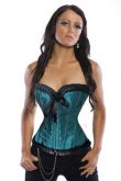 Corselet verde e preto - Cód. GT 3316