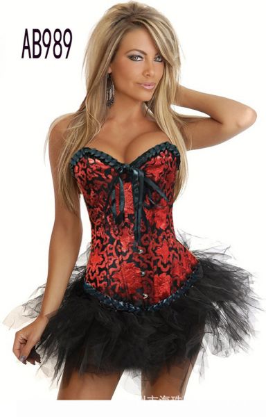 Corselet vermelho - Cód. GT 1706