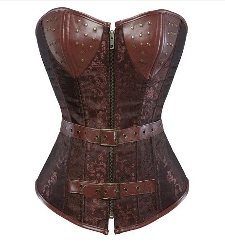 Corselet Medieval com Zíper - Tamanhos P ao 6EG PLUS SIZE!  Cód. TBC 8107