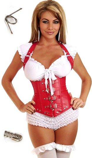 PROMOÇÃO: Corselet underbust com fivelas - Cód. GT0836