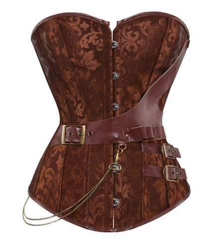 Corselet Medieval com Zíper - Tamanhos P ao 6EG PLUS SIZE!  Cód. TBC 8108