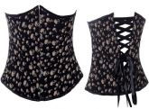 Corselet caveirinhas - Cód. GT 0862