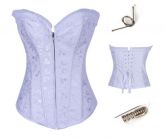 Corselet branco - Cód.GT2615 zipper