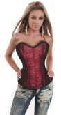 Corselet vermelho renda - Cód. GT1808